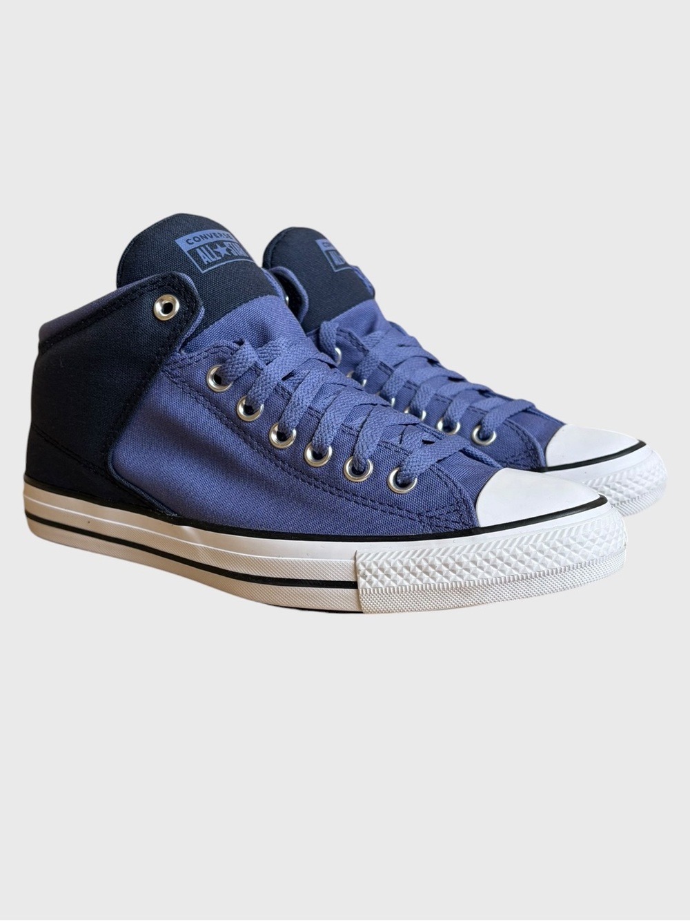 NWB Converse CTAS High Street Mid Colorblock Sneakers Size Men's 8 Wm's 10 Blue - Picture 2 of 16